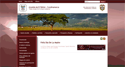 Desktop Screenshot of elpenon-cundinamarca.gov.co